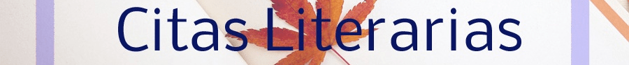 Citas literarias